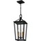 Quoizel Hull Outdoor Hanging 3 Light Matte Black HUL1909MBK - alternate 4
